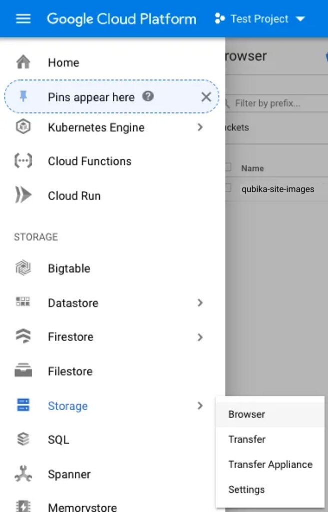 How to set up a Google Cloud CDN for serving images