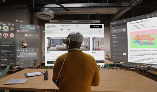 Apple Vision example